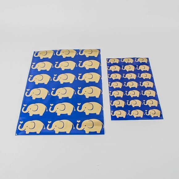 Elephant Poly Mailers, Two Sizes Available - Picture 2 of 3